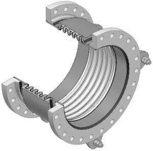 Protected Cover Bellows Type Compensator